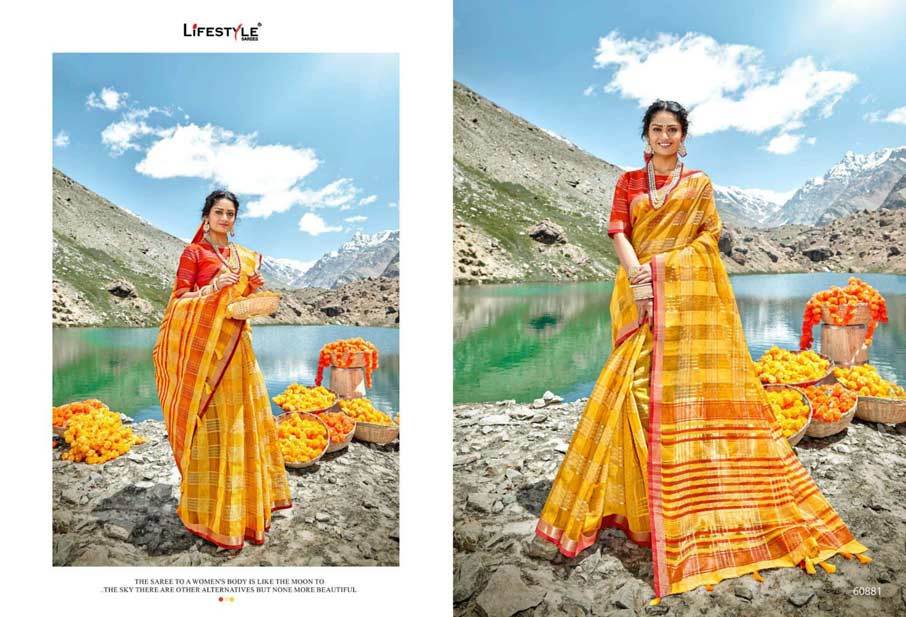 Sangini Cotton Sarees Catalogue Set Collection
