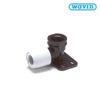 Wall plate elbow