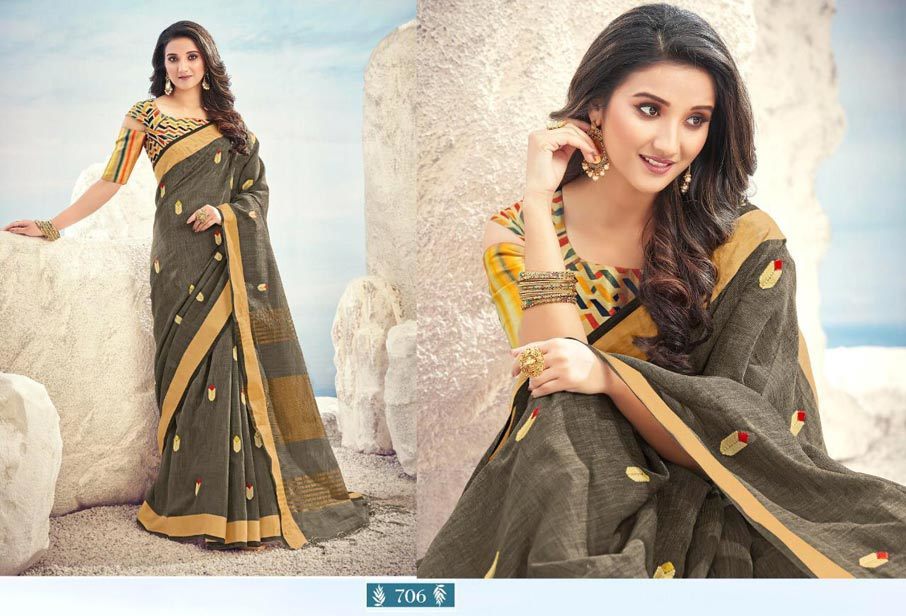 Sangini Cotton Sarees Catalogue Set Collection