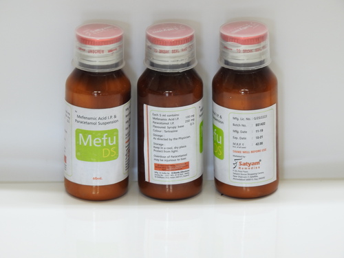 Mefenamic Acid IP And Paracetamol Suspension