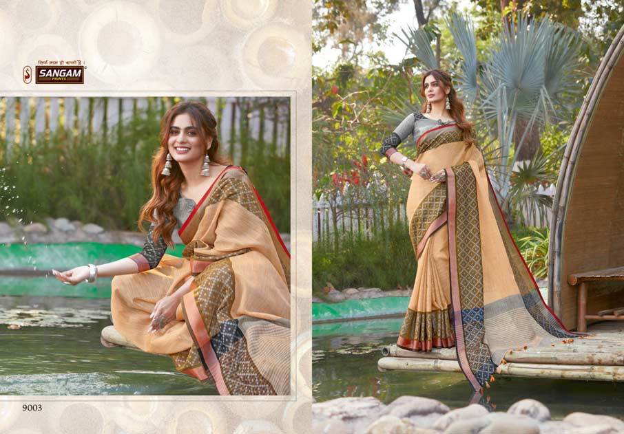 Sangini Cotton Sarees Catalogue Set Collection