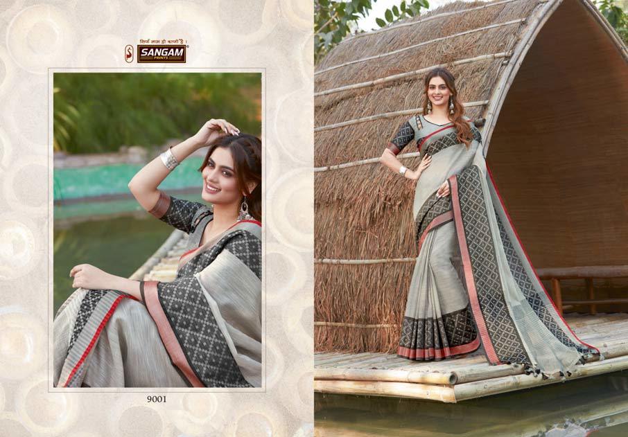 Sangini Cotton Sarees Catalogue Set Collection