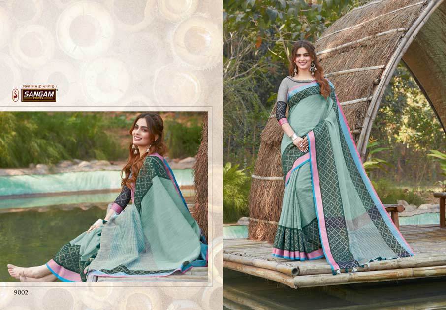 Sangini Cotton Sarees Catalogue Set Collection