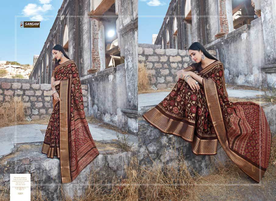 Sangini Cotton Sarees Catalogue Set Collection
