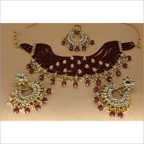 Kundan Colour Full Choker Set