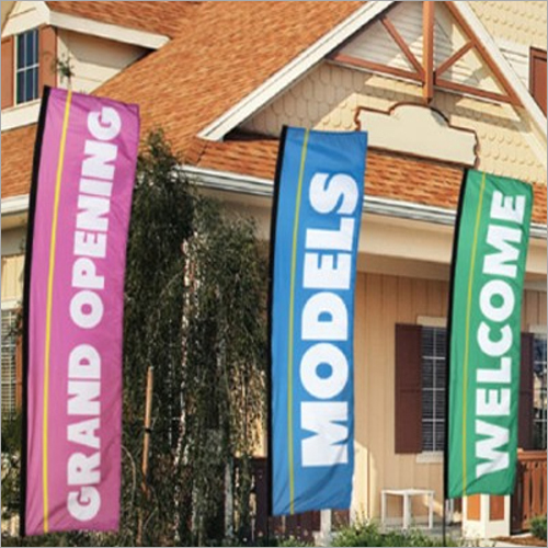 10ft  Small Custom Vertical Flag