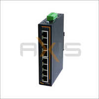 Black 8 Port Industrial Ethernet Switches