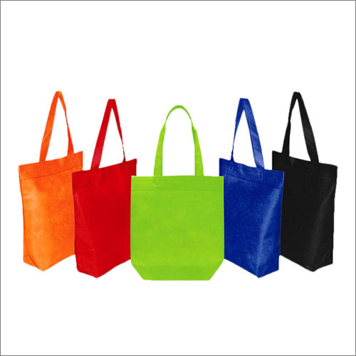 Multicolor Non Woven Loop Handle Bag