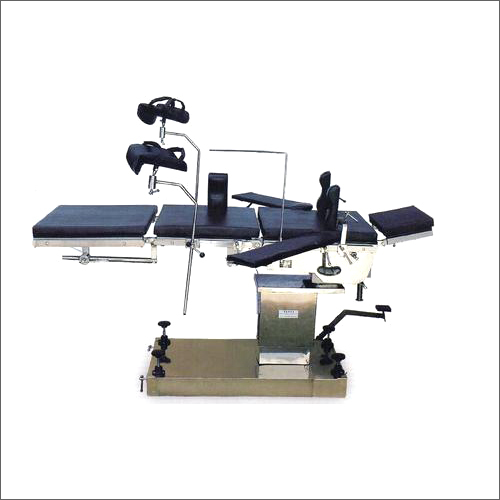 Manual Operation Theatre Table Dimension(L*W*H): 1830X497X750-1000 Millimeter (Mm)