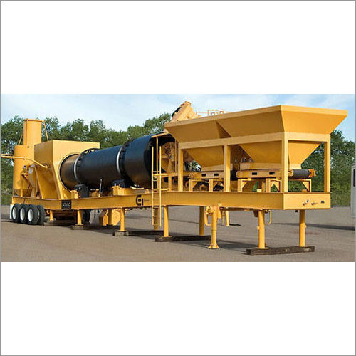 Movable Hot Drum Mix Plant Capacity: 10/15 To 60/90 T/Hr