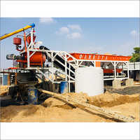 Automatic Twin Shaft Mixer Inline Mobile Batching Plant