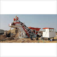Compact Concrete  Batching Plant WITH Twin Shaft Mixer