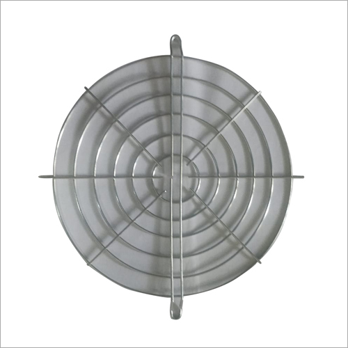 Silver 8 Inch Round Fan Finger Guard