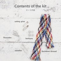 30 Colors Button and Craft Sewing Thread Kit