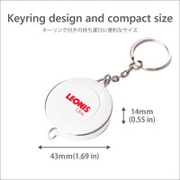 Spring Tape Measure (Key-ring Design)