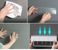 Bathroom Storage Box Free Punching Storage Rack with Drawer Can Hang Towels for Toiletries Cosmetic Bathroom Accessories