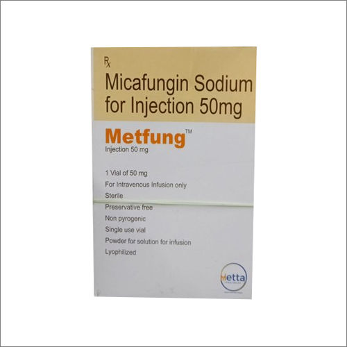 50 Mg Micafungin Sodium For Injection - Physical Form: Liquid