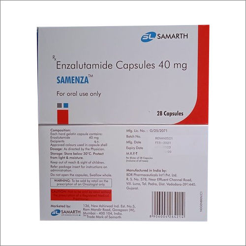 Enzalutamide Capsule Keep In Cool Or Dry Place