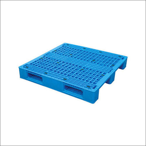 Blue Rectangular Heavy Duty Plastic Pallet