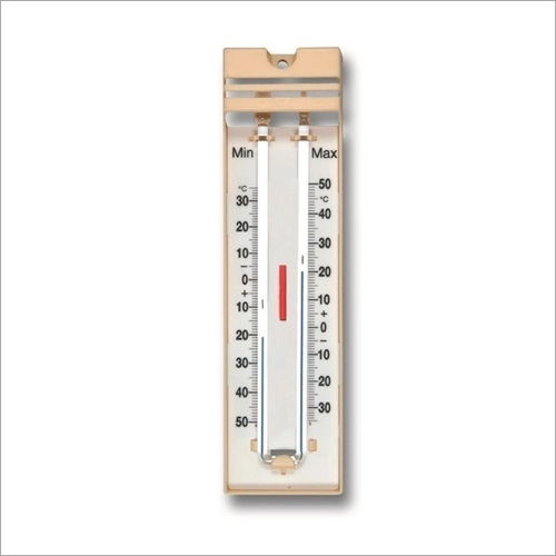 White Industrial Thermometer