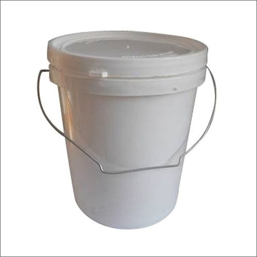 White HDPE Chemical Bucket