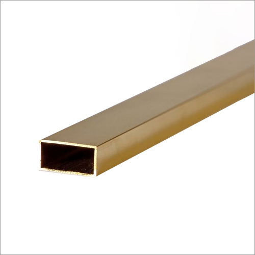 Brass Rectangular Tubes Size: As Per Requirement