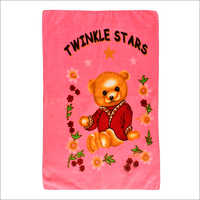 Teddy Bear Print Baby Blanket