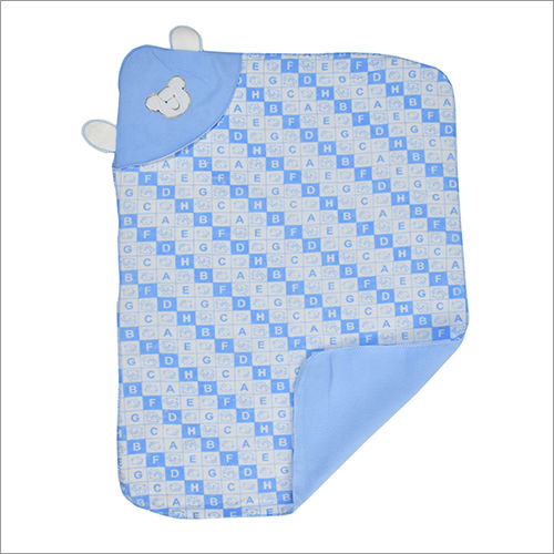 Blue Polar Fleece Baby Blanket