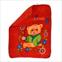Teddy Bear Print Baby Blanket