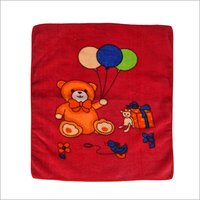 Teddy Bear Print Baby Blanket
