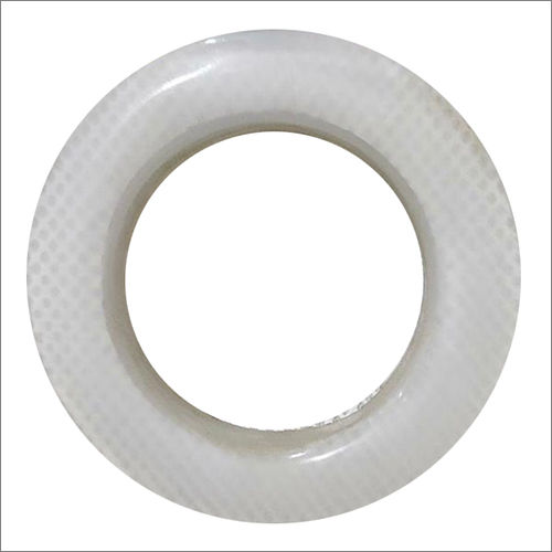 Polishing White Plastic Curtain Ring