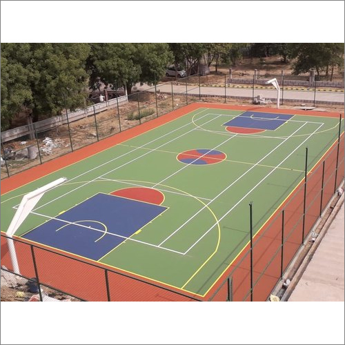 Non-Slip Acrylic Basketball Court Sports Flooring