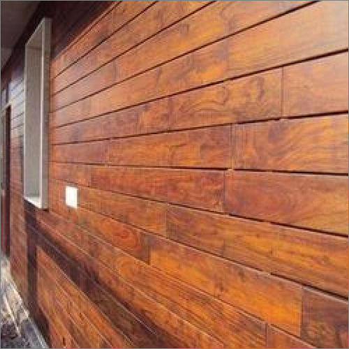 Solid Wooden Wall Cladding Size: Customized