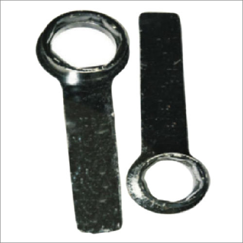 Dark Gray Check Nut Spanner Rear