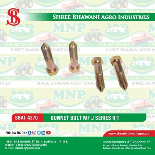 TRACTOR BONNET BOLT MF SERIES R/T