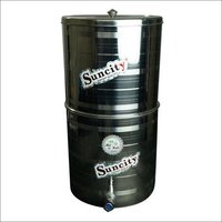 Polished 25 Ltr Stainless Steel Water Filter