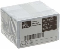 Zebra Plain PVC Card