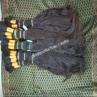 UNPROCESSED FULL CUTICLE ALIGNED NATURAL INDAN BULK HUMAN HAIR EXTENSIONS