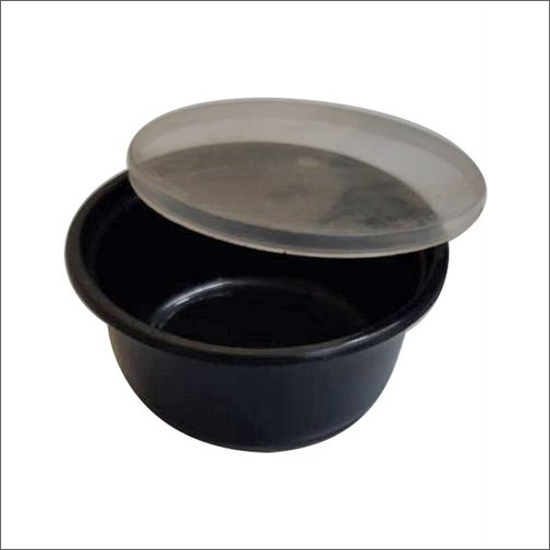 100ml Black Disposable Plastic Food Container