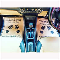 Car Foot Paper Mat