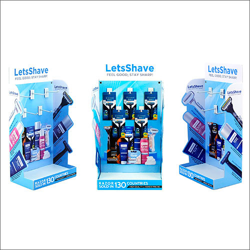 Let's Shave Display Stand