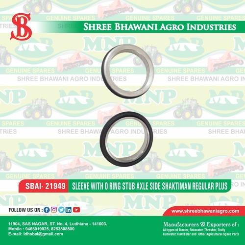 ROTAVATOR SLEEVE WITH O RING STUB AXLE SIDE SHAKTIMAN REGULAR PLUS