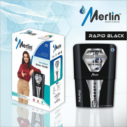 Merlin Rapid Black RO Water Purifier