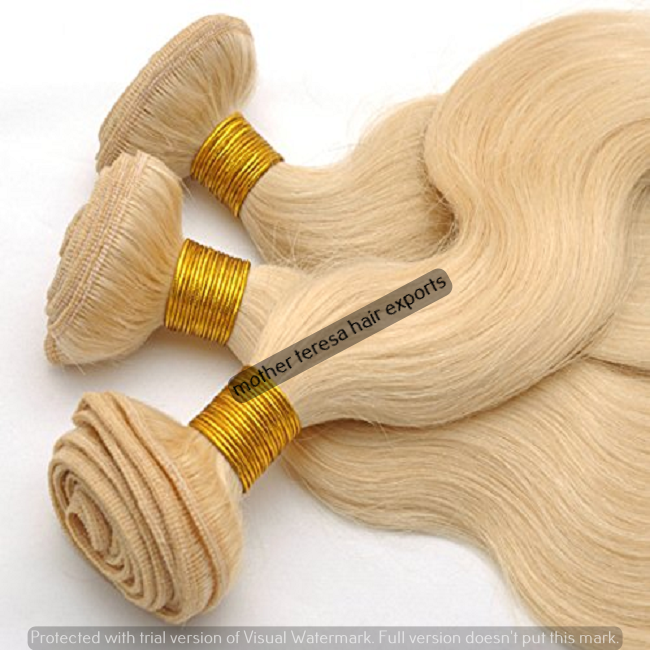 100% Good Quality Blonde Human Hair