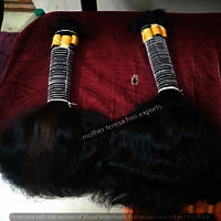 100% Single Donor Hair  Single Drawn Hair Extensions / Bulk Hair Bundles