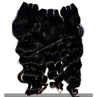 Good Quality Indian Brown Wavy Human Hair Extensions