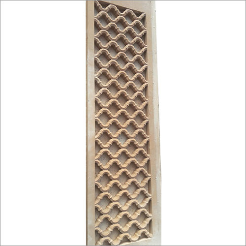 Rectangular Sandstone Grill Jali Application: Commercial