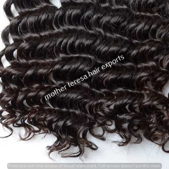 Unprocessed Natural Beauty Curly Weave Indian Virgin Hair