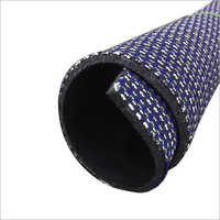 Blue Printed Foam Laminated Fabric