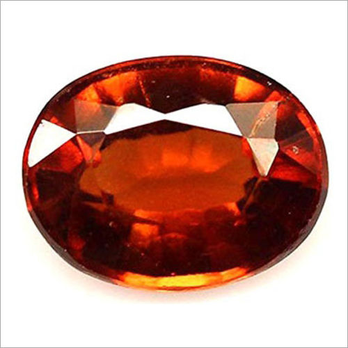 Gomed Gemstone (Hessonite) - Stone Color: Shining Orange